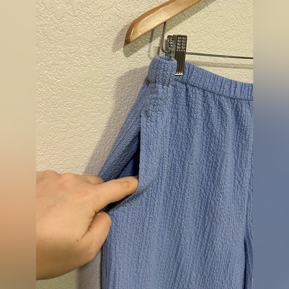 ORVIS Women's LP/ Seersucker Pants  elastic waist - Picture 2 of 9